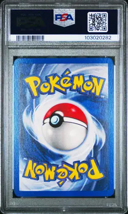 2000 POKEMON GYM HEROES #15 BROCK-HOLO PSA 8 - Image 2