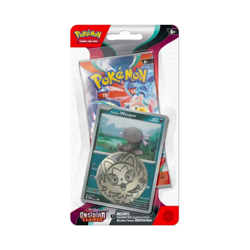 Pokemon - Scarlet and Violet - Obsidian Flames - Checklane Blister - Paldean Woo - Image 1