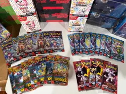 Pokemon Card TCG Scarlet & Violet MEGA Bundle Lot of 29 Sealed boxes! 29 packs! - Image 3
