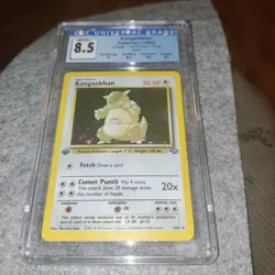 💥 Pokemon TCG Kangaskhan Jungle 5/64 Holo 1st Edition 👀 Holo Rare - CGC 8.5 - Image 3