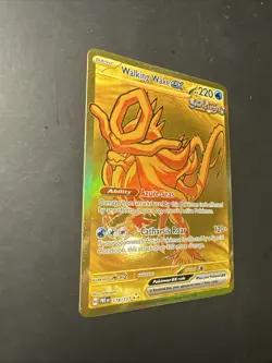 2025 Pokemon S&V Prismatic Evolutions Gold Walking Wake Ex 178 /131 Holo Rare - Image 2