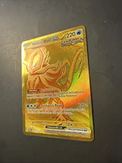 2025 Pokemon S&V Prismatic Evolutions Gold Walking Wake Ex 178 /131 Holo Rare - Image 3