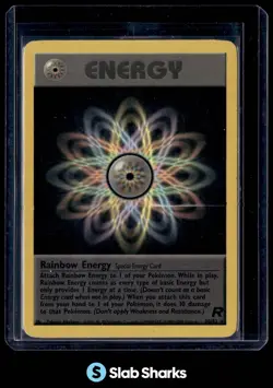 2000 POKEMON TEAM ROCKET #80/82 RAINBOW ENERGY - Image 1