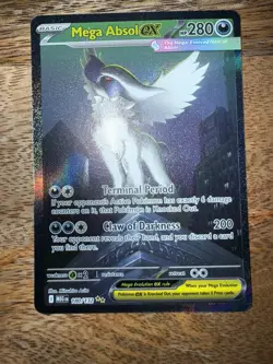 Mega Absol EX (Special Illustration Rare) 180/132 Pokemon Mega Evolution NM - Image 1