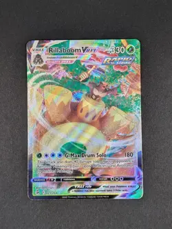 2021 Rillaboom VMAX 23/264 Pokemon TCG Fusion Strike NM - Image 1