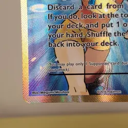 2016 Pokemon TCG XY Evolutions Misty’s Determination 108/108 Full Art Ultra Rare - Image 4