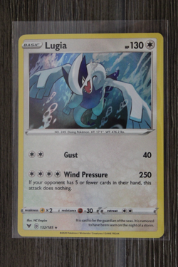 Pokemon TCG Lugia 132/185 Swsh04: Vivid Voltage Holo - Image 1