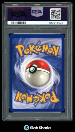 1999 POKEMON FOSSIL #1/62 AERODACTYL HOLO RARE PSA 7 - Image 2