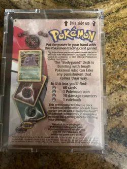 Pokemon Fossil Bodyguard Theme Deck - Factory Sealed in plastic case - Image 2