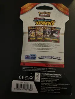 VERY HEAVY - 31.79g - Pokemon Surging Sparks Sleeved Booster Pack - SEALED! - Image 3