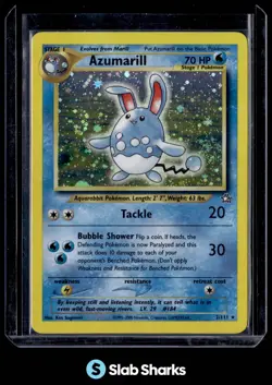 2000 POKEMON NEO GENESIS #2/111 AZUMARILL HOLO - Image 1