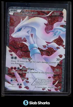 2013 POKEMON BLACK WHITE LEGENDARY TREASURES RESHIRAM RADIANT COLLECTION ULTRA - Image 1