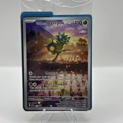 SEALED Pokemon Teal Mask Ogerpon Black Star Promo Twilight Masquerade - Image 1