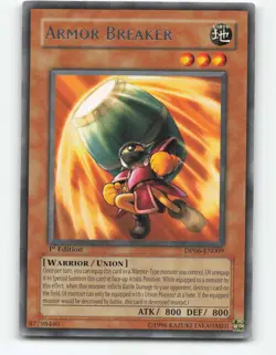 Armor Breaker DP06-EN009 - Jaden Yuki 3 - 1st Edition - Image 1