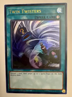 x1 Twin Twisters - RA02-EN060 - Ultra Rare - 1st Edition Yu-Gi-Oh! - Image 1