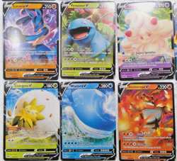 Nintendo Pokemon Japanese Pocket Monster Card Game Lot 15 Cards V-Max Basic & 1 - Image 3