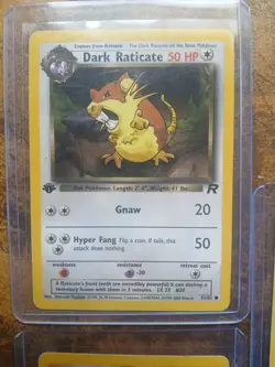 1st Edition Team Rocket 3 Card Lot - Pokemon TCG - Image 2