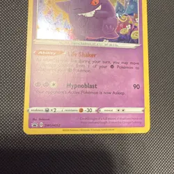 Pokemon Gengar SWSH052 Sword & Shield Promo Cards Holo With Swirl - Image 4