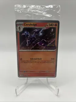 Phantasmal Flames STAFF Sealed Promo Pack - 4 Cards Pokemon TCG Mega Evolution - Image 1