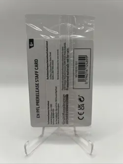 Phantasmal Flames STAFF Sealed Promo Pack - 4 Cards Pokemon TCG Mega Evolution - Image 2