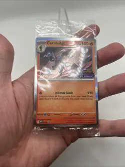 Phantasmal Flames STAFF Sealed Promo Pack - 4 Cards Pokemon TCG Mega Evolution - Image 3