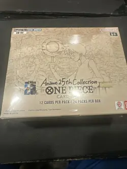 One Piece Card Game TCG EB-02 ENGLISH Anime 25th Collection Booster Box - Image 1