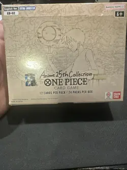 One Piece Card Game TCG EB-02 ENGLISH Anime 25th Collection Booster Box - Image 5