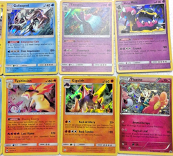 Nintendo Pokemon Japanese Pocket Monster Card Game Lot 16 Cards 2017-19 Hologram - Image 2