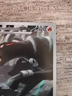 Pokemon TCG Houndoom 066/064 Shrouded Fable Holo Illustration Rare Card NM - Image 4