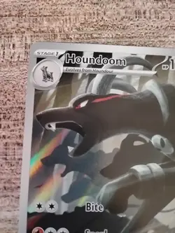 Pokemon TCG Houndoom 066/064 Shrouded Fable Holo Illustration Rare Card NM - Image 5