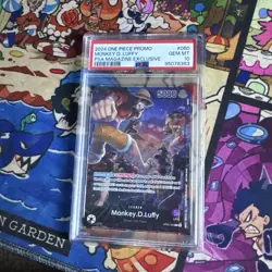 Monkey.D.Luffy (PSA Magazine) OP05-060 One Piece Promotion Cards Foil - Image 1