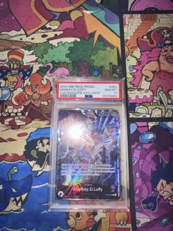 Monkey.D.Luffy (PSA Magazine) OP05-060 One Piece Promotion Cards Foil - Image 2
