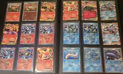 Pokemon Card Binder Collection Mega EX GX Gold Vintage BW Japanese Lot - Image 3