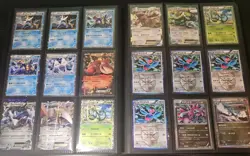 Pokemon Card Binder Collection Mega EX GX Gold Vintage BW Japanese Lot - Image 4