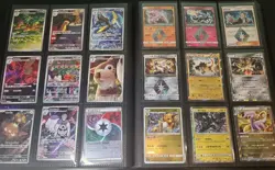 Pokemon Card Binder Collection Mega EX GX Gold Vintage BW Japanese Lot - Image 5