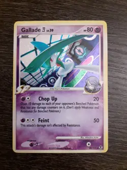 Pokemon TCG Gallade E4 Rising Rivals Holo Rare Card 20/111 Exclusive Cosmos - Image 1
