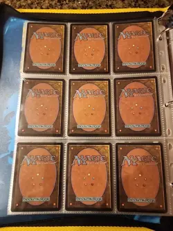 Vintage Magic The Gathering Binder Collection Card Lot MTG 1993-2003 Rares - Image 5