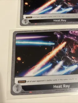 Godzilla Trading Card Game Heat Ray Promo 2025 ESD01-016 PR x2 Toho NM - Image 2