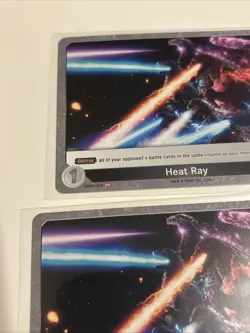 Godzilla Trading Card Game Heat Ray Promo 2025 ESD01-016 PR x2 Toho NM - Image 4