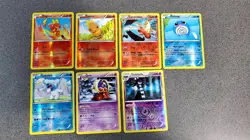 Pokemon XY Furious Fists 7 Card Lot REVERSE HOLOS rare Uncommon 2014 Tcg - Image 1