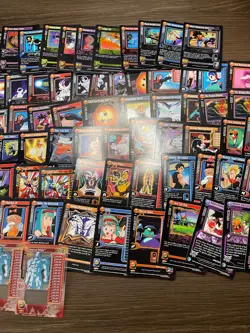 DBZ GT CCG Lot Vegeta, Cell, Bulla Holos Foils rares and promos vintage cards - Image 3