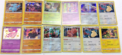 Nintendo Pokemon Japanese Pocket Monster Card Game Lot 12 Cards 2020 Hologram - Image 1