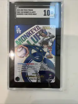 Monkey.D.Luffy (010) (Dodgers x ONE PIECE) EB02-010 One Piece Promotion Cards - Image 1