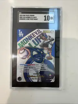 Monkey.D.Luffy (010) (Dodgers x ONE PIECE) EB02-010 One Piece Promotion Cards - Image 2