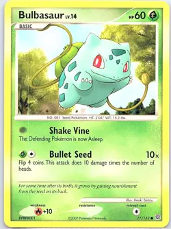 Bulbasaur 77/132 Non Holo Secret Wonders - Pokemon Card - NM - Image 1