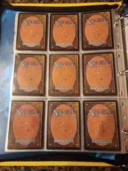 Vintage Magic The Gathering Binder Collection Card Lot MTG 1993-2003 Rares - Image 5
