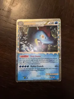Feraligatr Rare Pokemon Card 2010 - Black Star Promo Card HGSS07 - Image 1
