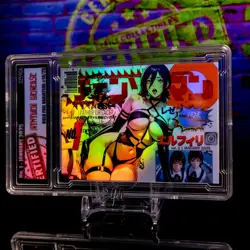 Reze Waifu Card Serial #14/25 LIMITED RELEASE Encased Custom Holo SLAB Mag CSM - Image 2