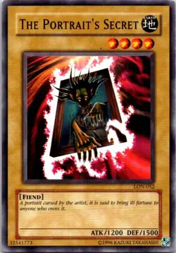 The Portrait's Secret LON-052 Yu-Gi-Oh! Card Heavy Play Unlimited - Image 1