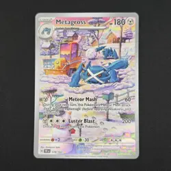 Pokemon TCG Card Metagross 178/162 Temporal Forces Illustration Rare Holo - NM - Image 1